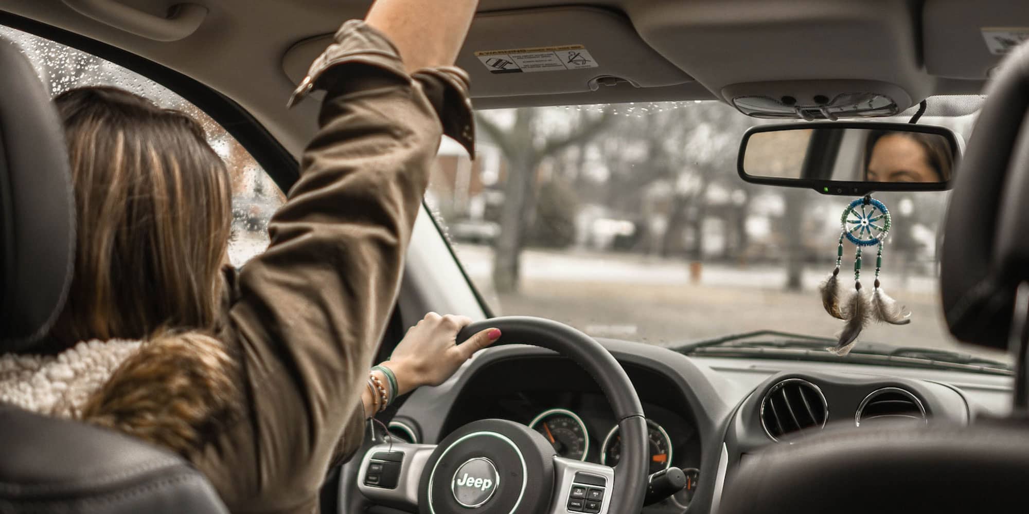 girl driving